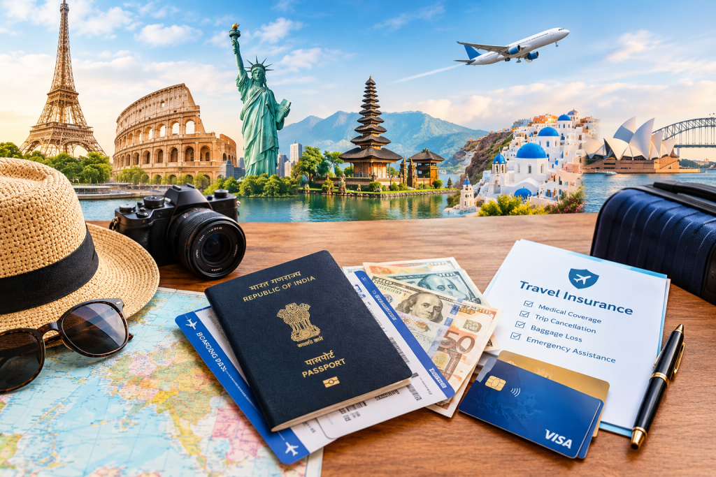 International Trip Checklist for Indian Travellers: Visa, Forex, Insurance and Documents
